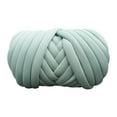 thumbnail image 3 of Cotton Polyester Chunky Yarn Tube Giant Yarn for Rug Making Carpets Handbag Green, 3 of 8