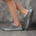 thumbnail image 5 of OOOUM Breathable Garden Clogs For Women Men Comfortable Soft Water Shoes Non Slip Slip On Casual Summer Outdoor Flats Grey US:10.5, 5 of 6