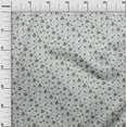 thumbnail image 3 of oneOone Velvet Gray Fabric Watercolor Floral Fabric For Sewing Printed Craft Fabric By The Yard 58 Inch Wide, 3 of 5