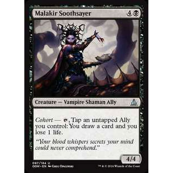 MtG Oath of the Gatewatch Uncommon Malakir Soothsayer (Foil) #87