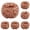Gold 6PCS, variant on Copper Sponge Copper Scraper Copper Sponge For Kitchen Kitchen Cleaning Tools Copper Scouring Pad Scrubbing Scour Pads Stainless Steel Wool Scrubber Scrubbing Scouring Pad