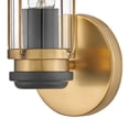 thumbnail image 5 of Masthead 1 - Light Heritage Brass Brass Contemporary / Modern Incandescent Steel Wall Sconce, 5 of 11