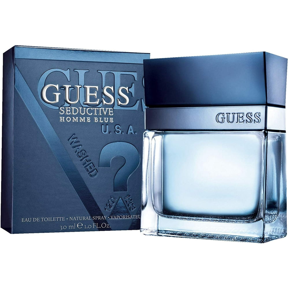GUESS Guess Seductive Homme Blue Eau de Toilette Spray, Cologne for
