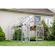 Palram - Canopia Snap & Grow - Multiple Sizes - Silver - Walk-In Greenhouse