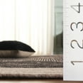 thumbnail image 4 of SAFAVIEH Braided Lars Geometric Reversible Area Rug, Beige/Black, 6' x 6' Round, 4 of 12