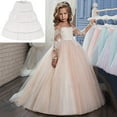 thumbnail image 7 of BYHONG Children 3 Hoops Petticoat Girls Petticoats Under 4 14 Years Girls Form Dress Skirts for Women WH1 One Size, 7 of 7