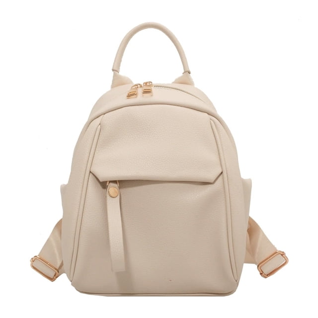 Guardurnaity Mochilas, Mochilas para Mujer, Bolsas De Tela Oxford para , Ultra Grandes Y Fáciles De Limpiar, para Viajar, Caminar, Llevar Mochilas Blanquecino 20*14*25