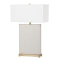 thumbnail image 5 of SAFAVIEH Joyce 27.75 in. H Rectangular Faux Table Lamp, Cream Faux Woven Leather, Set of 2, 5 of 7