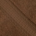 thumbnail image 3 of Superior 800 GSM Egyptian Cotton Heavyweight Bath Towel Set of 4, Chocolate, 3 of 10
