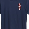 thumbnail image 3 of Pokémon - Red & Black Theme - Psyduck, Snorlax & Gengar - Women's Short Sleeve Graphic T-Shirt, 3 of 5