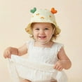 thumbnail image 2 of LRen Tea Party Hats Kids UPF 50+ Sun Hat for Boys Girls Wide Brim Lightweight Bucket Hat for Hiking Beach Outdoor Summer Activities Adjustable, 2 of 5
