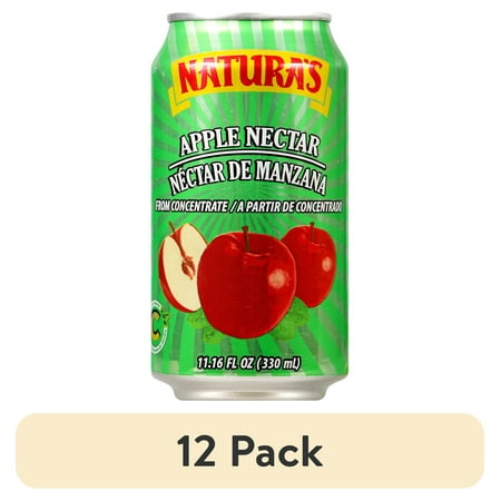 (12 pack) Natura Apple Nectar, 11.16 fl oz