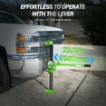 thumbnail image 6 of Shininglove 33" Farm Jack 3-Ton Ratcheting High Lift Jack – 6,600 Lbs Capacity (Green), 6 of 7