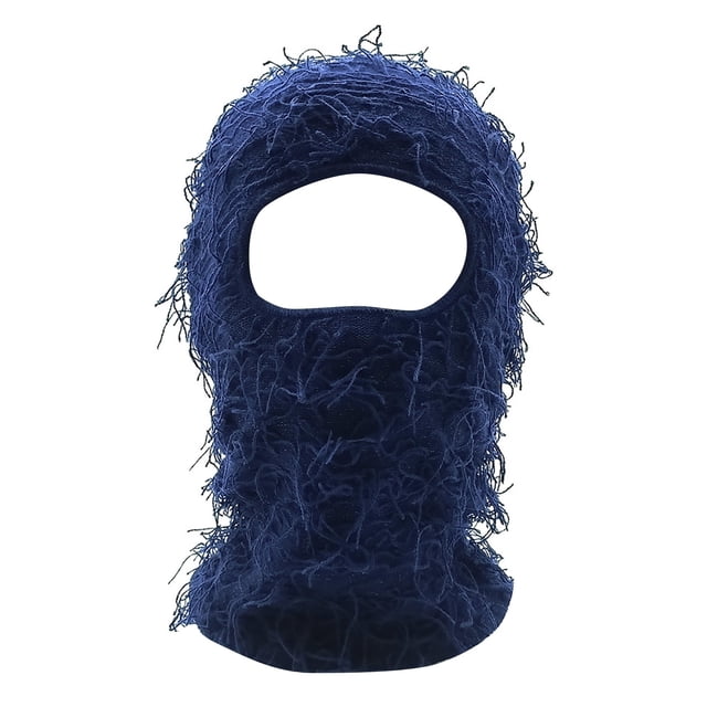 Halloween Single Hole Knit Funny Acrylic Wool Face Warm Hat