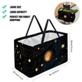thumbnail image 2 of Constellation Collapsible Oxford Cloth Laundry Bag Grocery Bags Shopping Bag with Reusable Foldable Large Capacity, 2 of 7