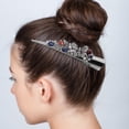 thumbnail image 4 of OULII Hair Barrettes for Women Daily Wearing with Rhinestone Butterfly Hair Clip 1Set, 4 of 8