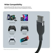 Liquipel Powertek Premium Braided USB-C to USB-C Cable - Black