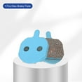 thumbnail image 3 of Disc Brake Pad 0.82" x 1.08" Semi-Metallic Bike Brake Pads for BB7 M355 M446 M640 Mountain Road Bikes, Blue, 3 of 7