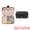 Black, variant on Travel Jewelry Box for Women Gifts Portable PU Leather Organizer for Earring Necklace White