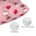 thumbnail image 3 of Kdxio Cotton Pillow Cases 20"x30" Pillowcases,Soft and Breathable Bedroom Pillow Cases-Gnome With Heart-No Pillow Core, 3 of 5