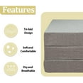 thumbnail image 2 of MAXYOYO 6" Foldable Twin Soft and Comfortable Foam Mattress with Washable Cover, 2 of 6