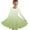 A-Green, variant on 4-14Y Girls Long Sleeve Skater Twirl Dress Gradient Color Stretchy A Line School Recital Dress Flowy Round Neck Fall Dress Red