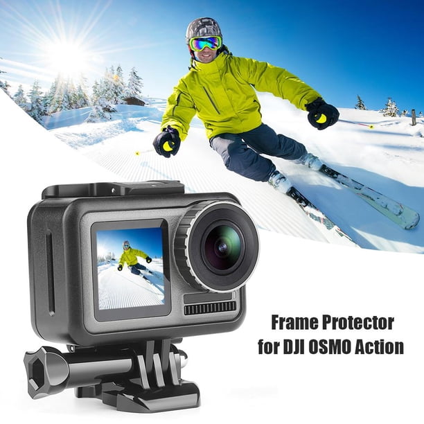 Cubierta protectora del marco de la cámara Estuche anticaída para DJI Osmo Action Sports Camera