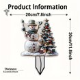 thumbnail image 3 of Xihbxyly Ofertas Prime Del Día Solo Hoy Liquidación Deja La Inserción para Jardín con Muñeco de Nieve y Árbol de Navidad, Decora Los Interiores y Exteriores, Inserta El Suelo para Llevar., 3 of 6