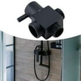 thumbnail image 6 of yotijay Shower Diverter Shower Arm Diverter Valve Easy to Install Replacement T Adapter Black, 6 of 9