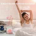 thumbnail image 2 of Creative Colorful Light Bedside Alarm Clock: Multi Function Wake Up Music Timepiece, 2 of 5