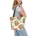 thumbnail image 2 of Honeii Frog Hold Strawberry Print Women Top Handle Satchel Handbags,Fashion Handbag,Messenger Tote Bag Purse for Women,Shoulder Bag Handbag for Travel, Work, 2 of 6