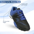 thumbnail image 2 of Zapatos de fútbol Turf Vizari Liga para niños y niñas azules 11.5, 2 of 6