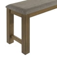 thumbnail image 6 of Liberty Furniture Brook Bay Upholstered Counter Height Bench for Dining Room - Sandstone Brown, 6 of 8