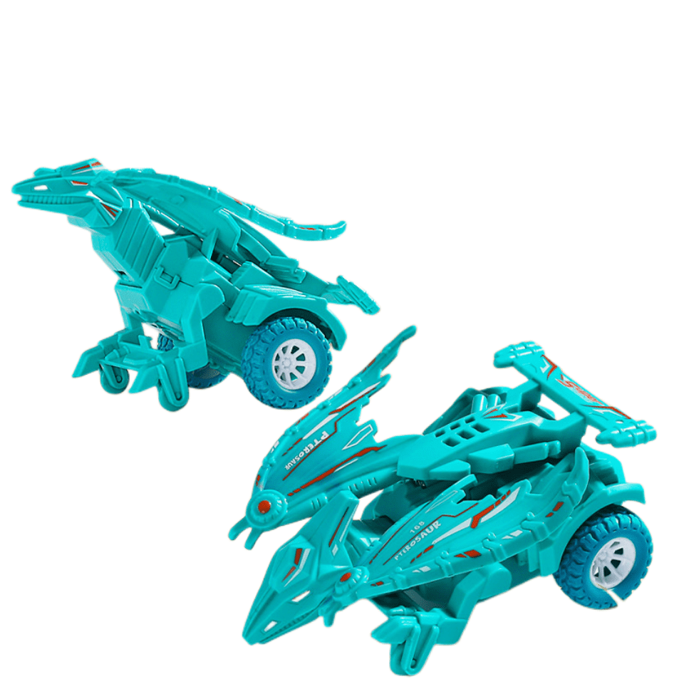 2 in 1 Transforming Dinosaur, Pterosaur Transformer Toys for 3 4 5 Year Old Boys, Christmas