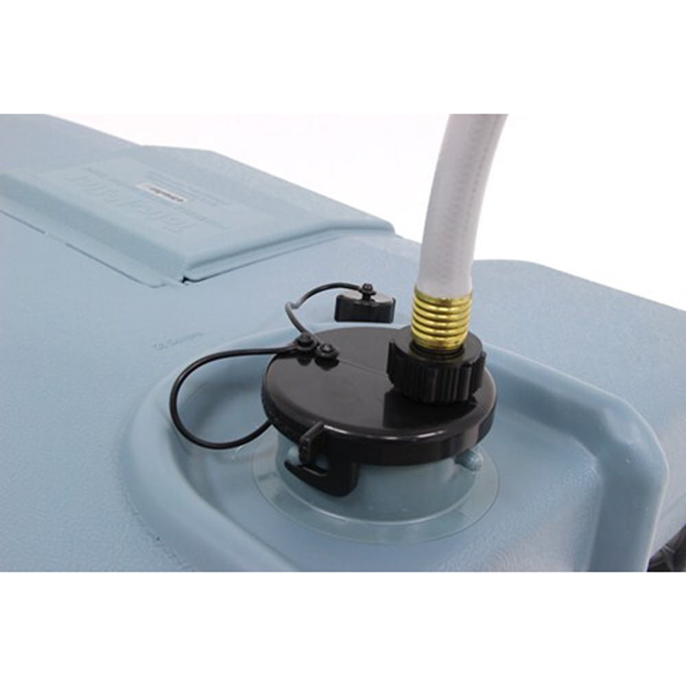 Tote-N-Stor 25608 2 Wheel 25 Gallon Portable RV Sewage Waste Tank Tote Carrier