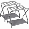 thumbnail image 1 of Portaequipajes AMHANCIBLE HLR02GY de metal plegable con almacenamiento, 1 of 7