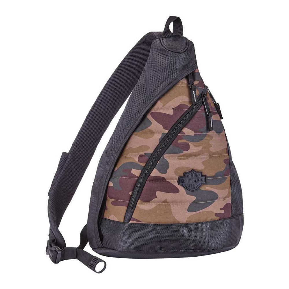 HarleyDavidson HarleyDavidson Camo Print Quilted Travel Large Sling