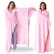 thumbnail image 1 of Manta portátil Super Blanky para mujeres y hombres, color rosa bebé, 1 of 8