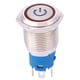 thumbnail image 3 of Interruptor De Fuente De Luz LED, Cabeza Redonda Plana Con Símbolo De Alimentación De Interruptor De Metal De 16 Mm Para Suministros Industriales YLSHRF Metal Switch, 3 of 8