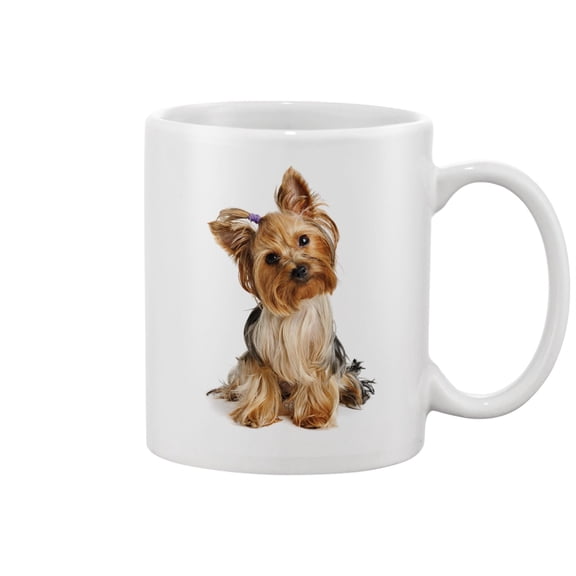 Puppy Yorkshire Terrier Mug -Image by Shutterstock