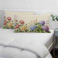 thumbnail image 4 of Spring Hydrangeas Throw Pillow Cover 20 x 26 Inch Decorative Pillow Cover Watercolor Summer Floral Botanical Rustic Lumbar Pillowcase Seasonal Rectangle Cushion Case for Couch Sofa Bed Living Room, 4 of 9