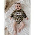 thumbnail image 5 of BemeyourBBs Baby Boy Romper Long Sleeve Camouflage Embroidery Animal Fall Bodysuit, 5 of 9