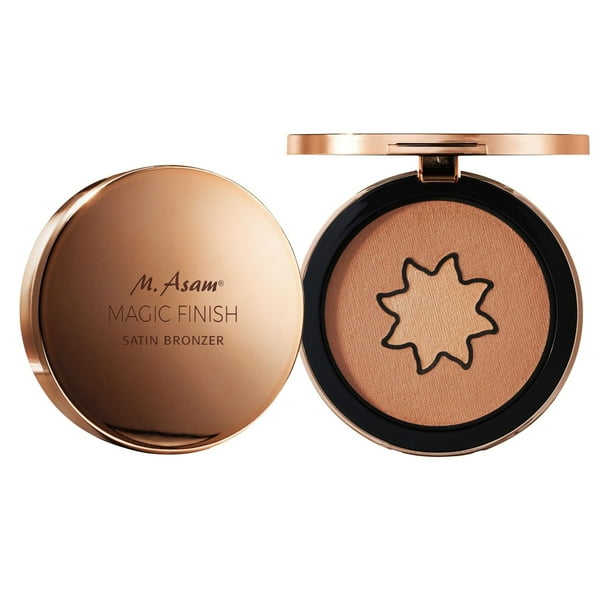 Bronzer M. Asam MAGIC FINISH Bronceador satinado dorado y avellana, 6,6 ml