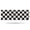 Black and White Checkered Pattern, variant on Yellow and White Checkered Pattern Non Slip Microfiber Bathroom Rugs, Soft Rubber Backing Bath Mats for Bathroom Floor Tub and Shower,17"x30"