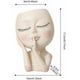thumbnail image 3 of Macetas de cara - Maceta de cabeza, Macetas suculentas, Maceta de cabeza de maceta de cara, Decoración de jardín para plantas de interior y exterior con Ormromra BST3082887, 3 of 5