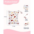 thumbnail image 3 of BABY 2pcs Waterproof Wet Dry Bags,Reusable with Two Zippered Pockets,Baby Cloth Diaper,Travel,Beach,Pool,Daycare,Soiled Baby Items,Yoga Gym Bag,Swimsuits or Wet Clothes 2LW02, 3 of 4
