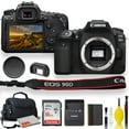 thumbnail image 1 of Canon EOS 90D DSLR Camera with Padded Case, Memory Card, and More - Starter Bundle Set(International Model), 1 of 4