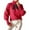Red, variant on Womens High Neck Sweaters with Bowknot Ribbed Turtleneck Pullover Knit Pullover Long Sleeve Casual Winter Tops (XL, Red)