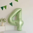 thumbnail image 4 of 40 Inch Blue Number 4 Digit Helium Balloons,Foil Mylar Big Number Balloons for 4th 14 Birthday Wedding Bachelorette Birthday Bridal Shower Graduation Anniversary Celebration (Olive Green 4), 4 of 14