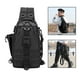 thumbnail image 5 of Bolso bandolera antirrobo y resistente al agua para hombre Sunnimix Negro puro 23x13x33cm, 5 of 8